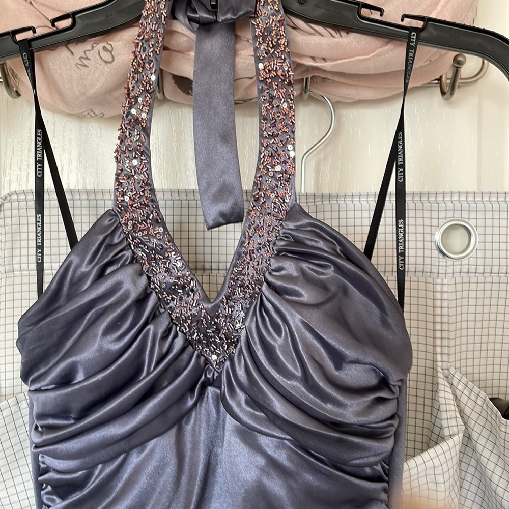 Prom dress: City triangles